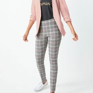 Maurices plaid skinny ankle pant